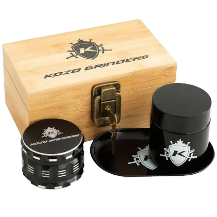 Kozo Small Wooden Stash Box